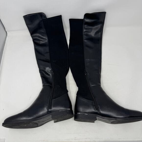 Nine West Black Leather Over-the-Knee Riding Boots Women’s Size 7.5 - Picture 12 of 12